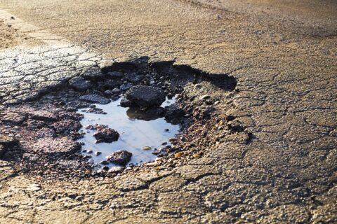 Pothole Filling in Chorlton 